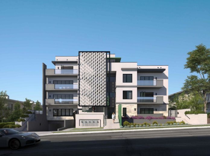 A rendering of the proposed project at 529-537 E. Palm Ave.